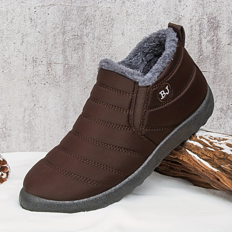 Women Winter Boots Slip On Winter Shoes For Women Ankle Boots Female Snow Boots