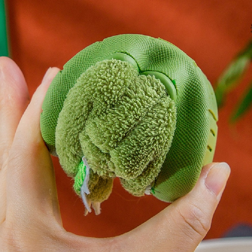 Boys' Cartoon Slippers with Lining, Warm and Non-Slip Soft Sole Indoor Slippers for Autumn and Winter