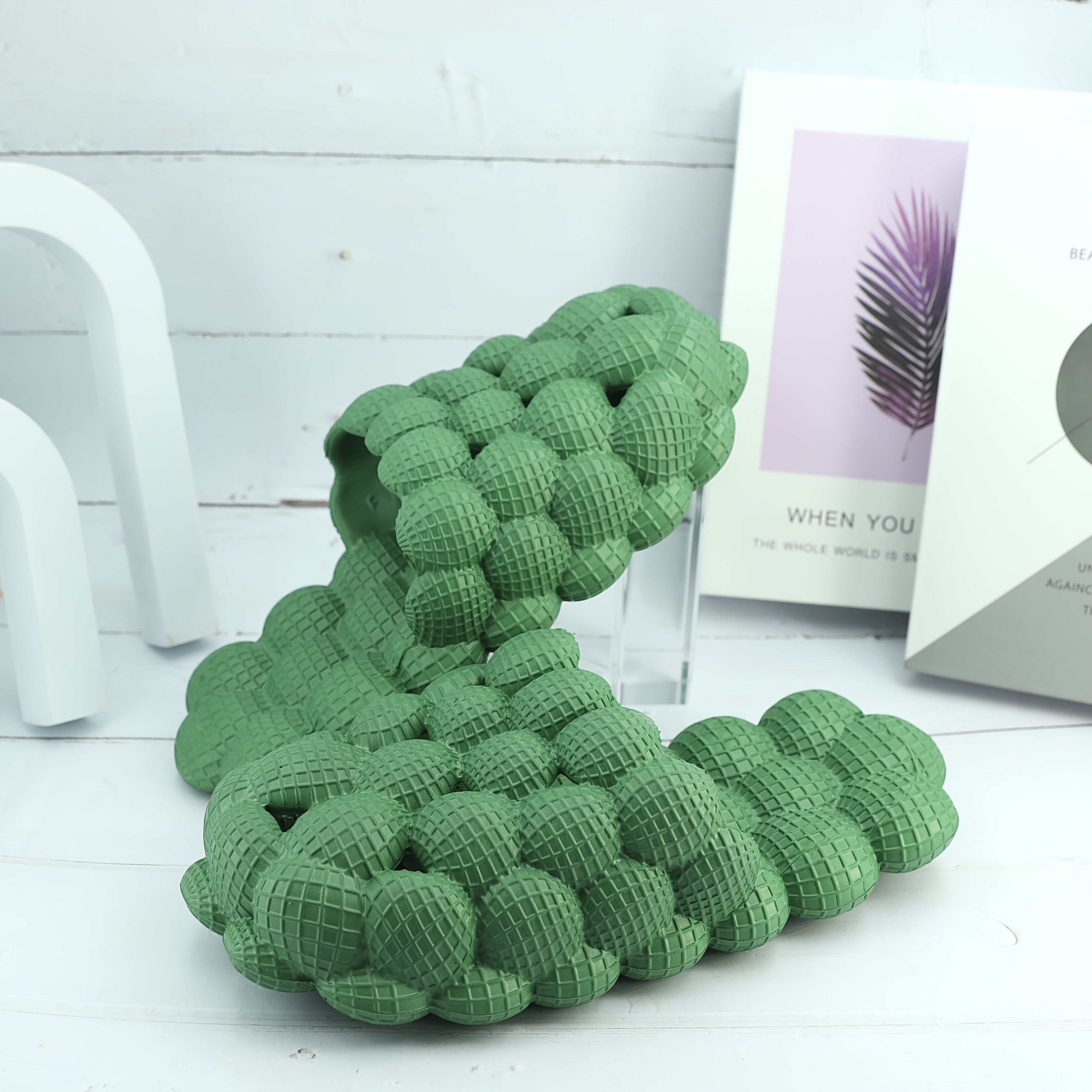 Unisex, Ultra Cushioned Bubble Slides, Women Shoes