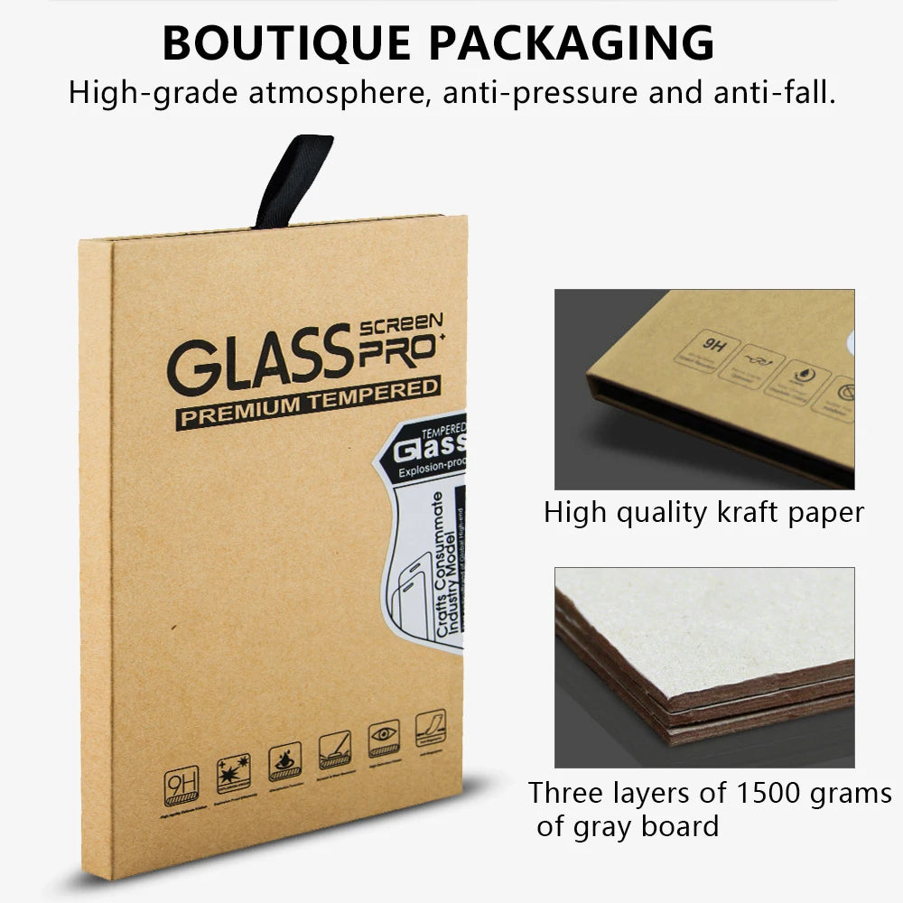 Tempered Glass Screen Protector for Pocketbook 740 InkPad 3/InkPad 3 Pro/Pocketbook InkPad 3 Color - HD tempered film (2 Pack)