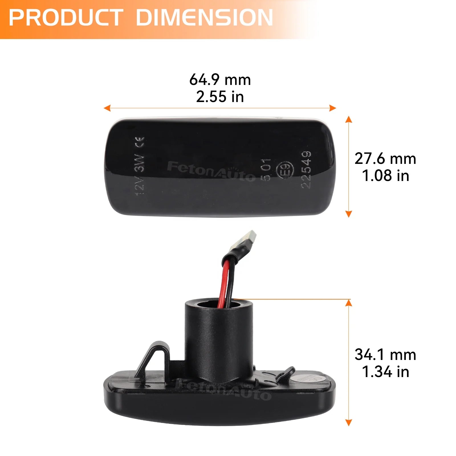 Quality LED Front Rear Side Marker Signal Lights for Dodge RAM 2500HD 3500HD Double Wheel 10-18 New White Red Indicators Lamps