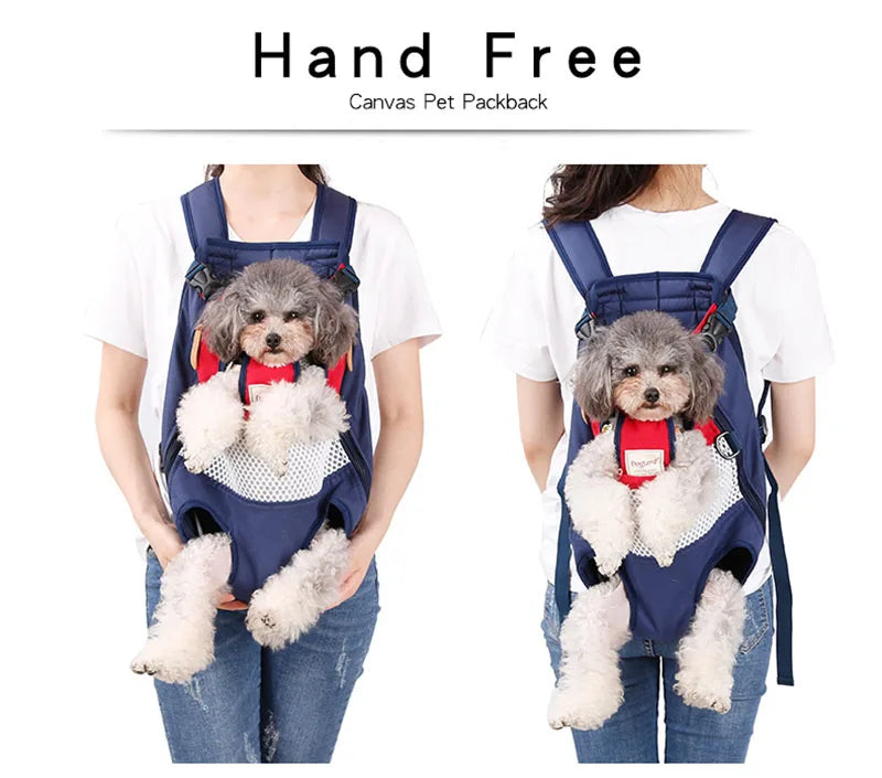 Pet Backpack Carrier For Cat Dogs Front Travel Dog Bag Carrying For Animals Small Medium Dogs Bulldog Puppy Mochila Para Perro