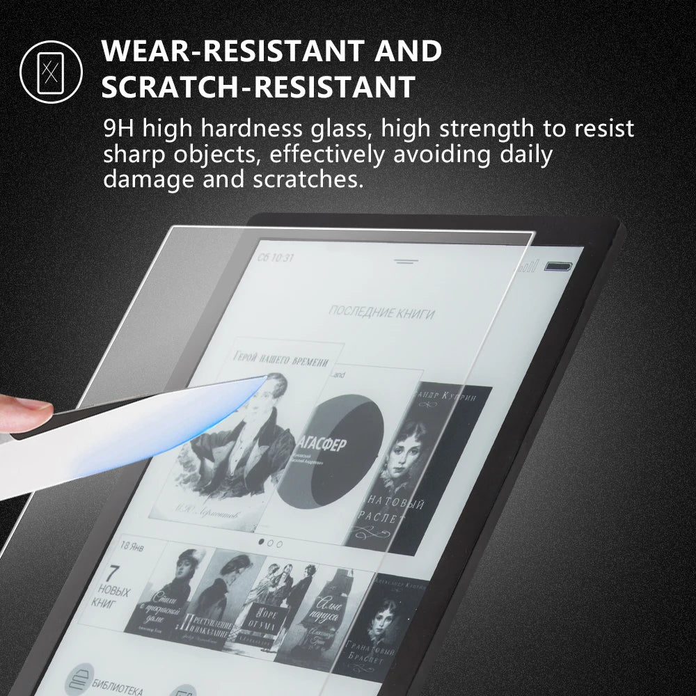 Tempered Glass Screen Protector for Pocketbook 740 InkPad 3/InkPad 3 Pro/Pocketbook InkPad 3 Color - HD tempered film (2 Pack)