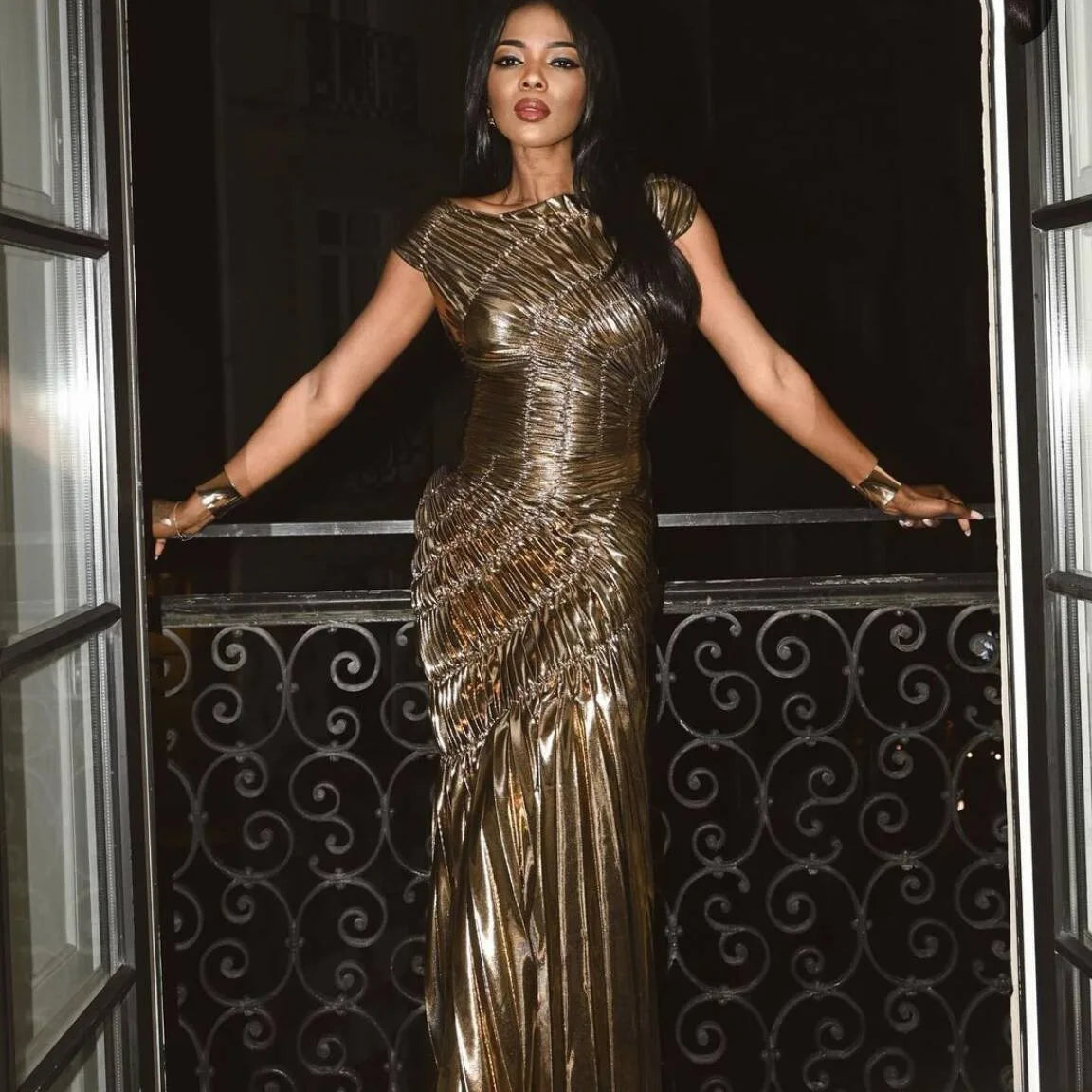 Boutique Wholesale 2026 Summer New Fashionable Sleeveless Sexy Pleated Temperament Women's Dress