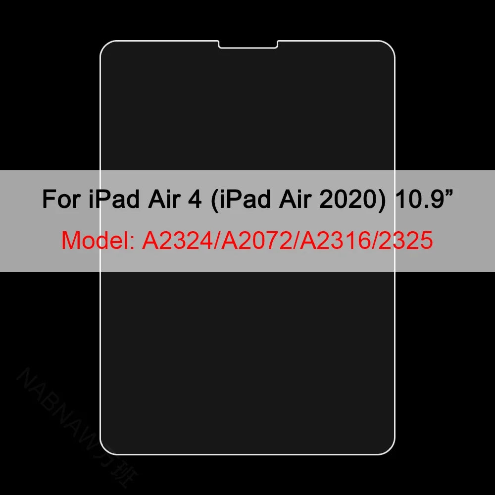 3pcs Tempered Glass For iPad 10 9 8 7 Air 5 4 3 Pro 11 12.9 2022 Screen Protector For iPad 10.2 9th 8th 7th Mini 6 5 Glass Film