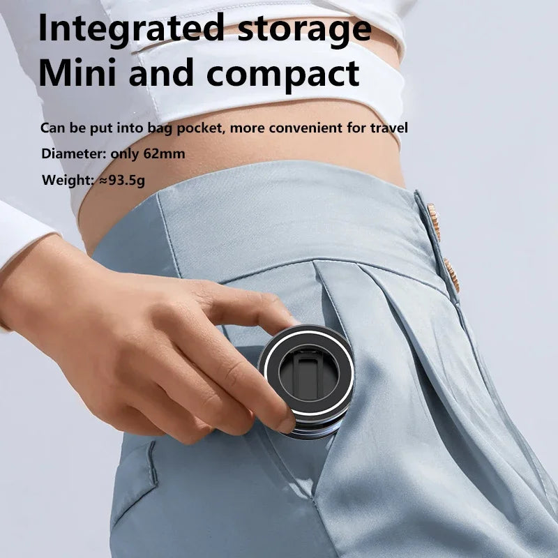 Super Strong Magnetic Phone Holder Foldable Design 360° Adjustable Vacuum Car Mount For Car Desk Bathroom Phone Holder Hot Selle