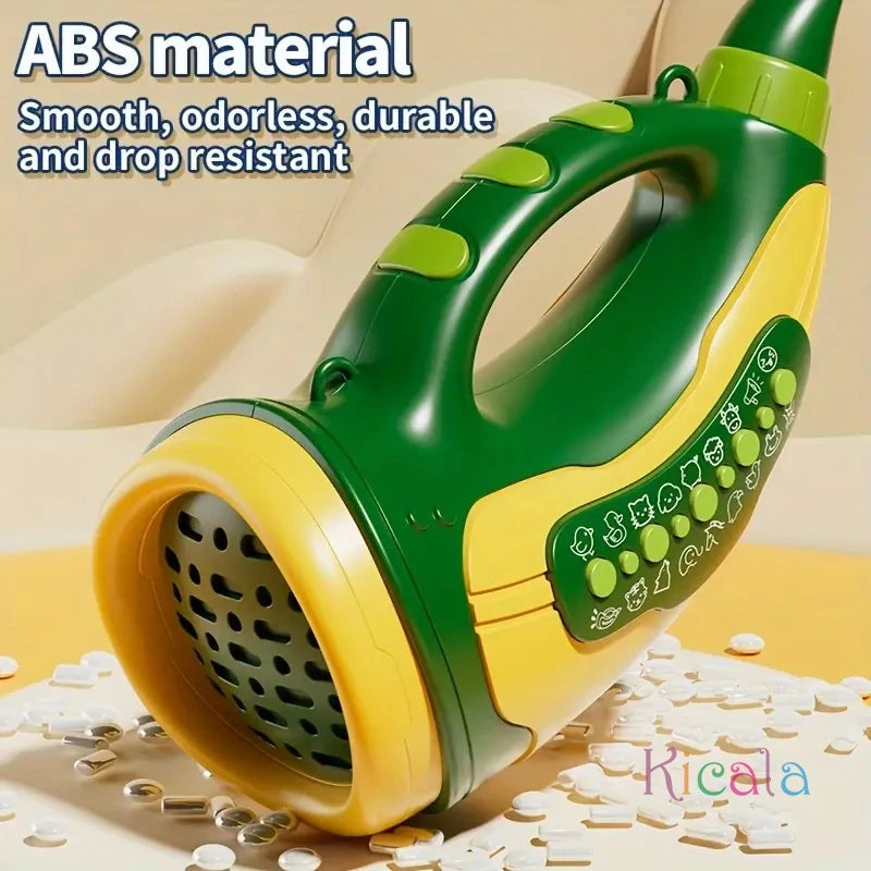 Kids Musical Blow Horn With 30 Realistic Animal Sounds Handheld Sound Amplifier Toy for Lung Capacity & Fun Play Birthday Gift