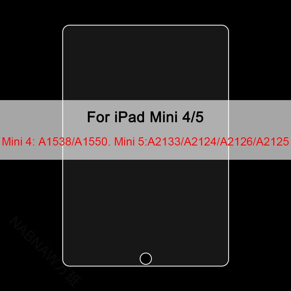 3pcs Tempered Glass For iPad 10 9 8 7 Air 5 4 3 Pro 11 12.9 2022 Screen Protector For iPad 10.2 9th 8th 7th Mini 6 5 Glass Film