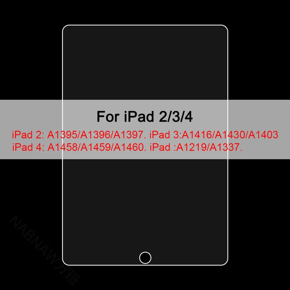 3pcs Tempered Glass For iPad 10 9 8 7 Air 5 4 3 Pro 11 12.9 2022 Screen Protector For iPad 10.2 9th 8th 7th Mini 6 5 Glass Film