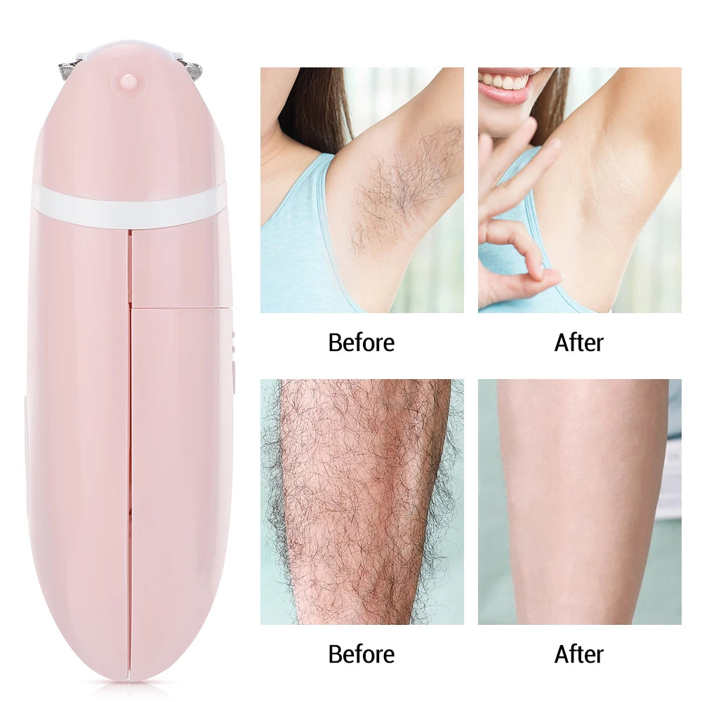 Hair Removal Machine Painless Epilator Women's Electric Shaver Bikini Private Parts Armpit Whole Body Shaving Depilation