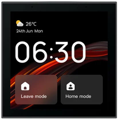 MOES Tuya WiFi Smart Control Panel 3.5" Touch Screen, 3 Relays & Buttons, IR Remote, Bluetooth Sigmesh Hub, Home Automation