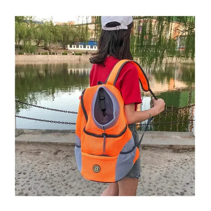 Pet Backpack for Small Medium Dogs Pet Dog Transport Backpack Travel Breathable Dog Carrier Puppy Carrier Pets Carrying Supplies