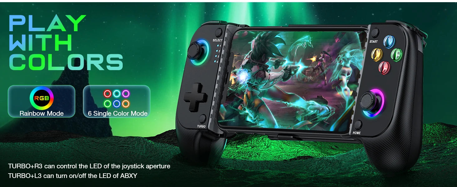 BEBONCOOL MC100 Gamepad Telescopic For Apple IOS Android PUBG COD Stretch Wireless Bluetooth Phone Game Controller Joystick