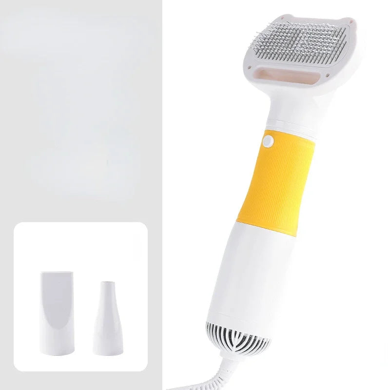 3 in1 Pet Dog Dryer Quiet Dog Hair Dryers and Comb Brush Grooming Kitten Cat Hair Comb Puppy Fur Blower Low Noise Temprature