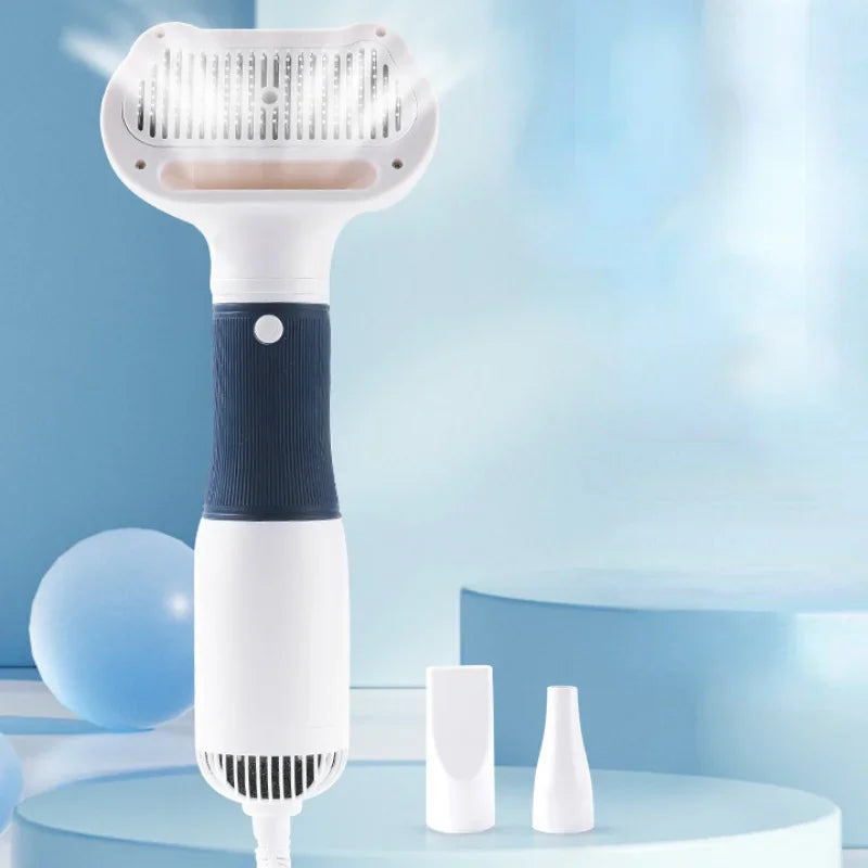 3 in1 Pet Dog Dryer Quiet Dog Hair Dryers and Comb Brush Grooming Kitten Cat Hair Comb Puppy Fur Blower Low Noise Temprature