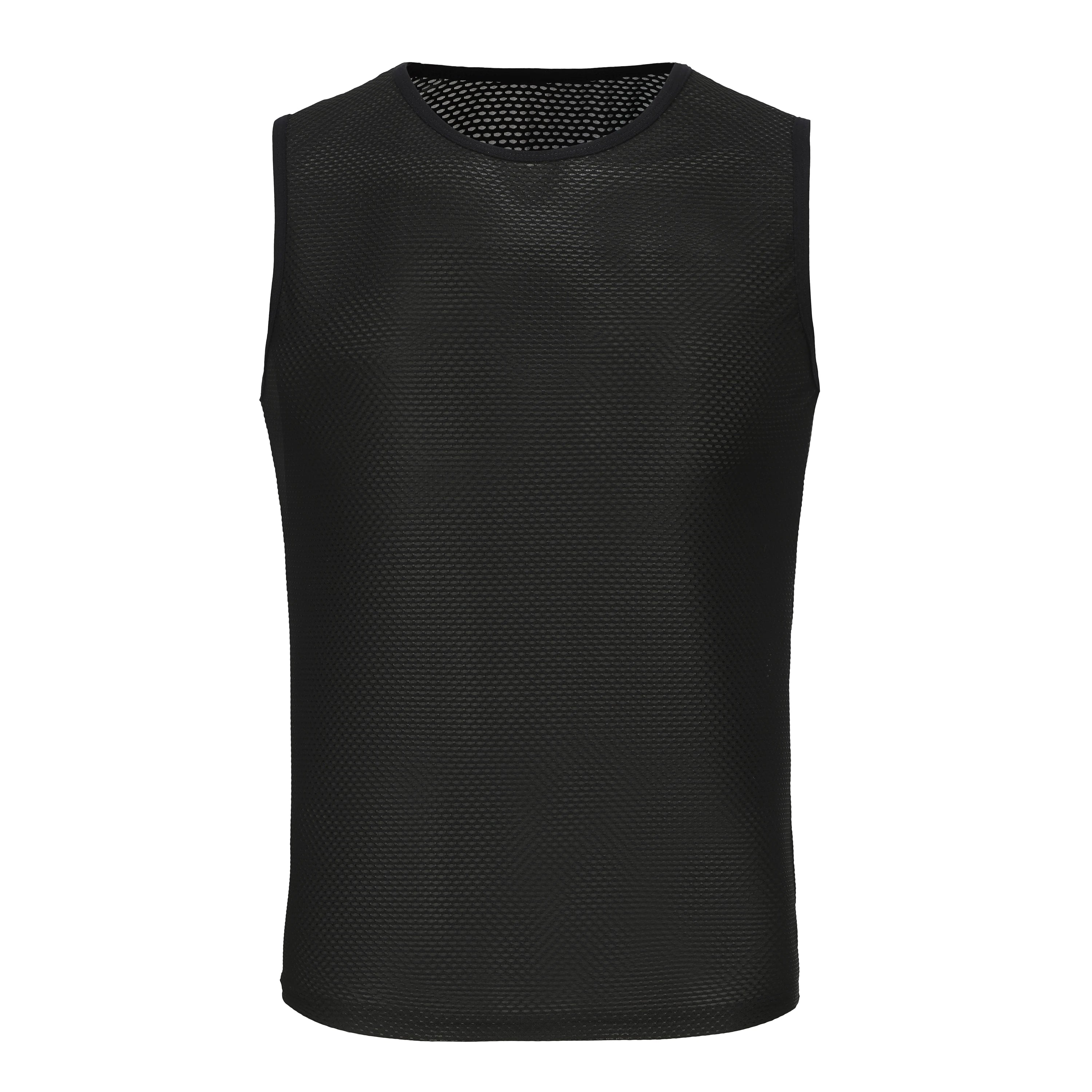 Cycling Reflective Base Layer  Underwear White Cycling Jersey Sport Vest Men Undershirt Quick Dry Elastici Vest Road Bike Jersey