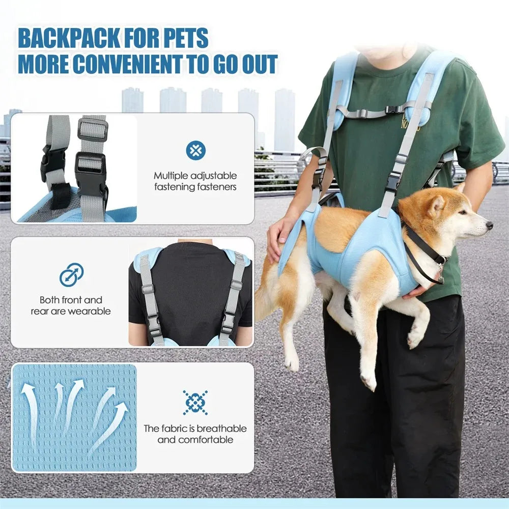 Pet Backpack Basket for Dog Things Dogs Pets Accessories Carriers Bags Cats Carrying Transport Bag Supplies Products Home Garden