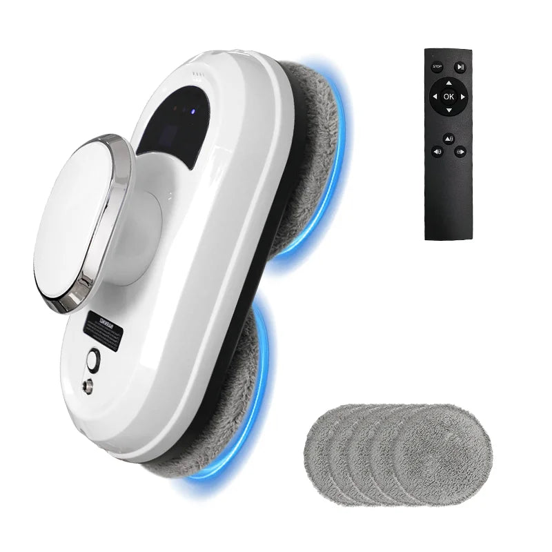 Intelligent Window Cleaning Robot Vacuum Cleaner Robot Window Cleaner Electric Glass  Remote Control for Home