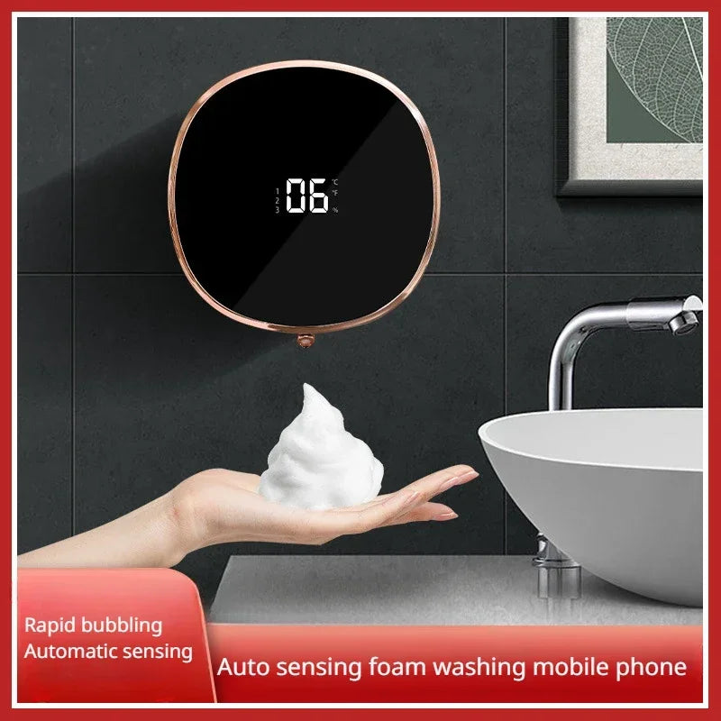 Automatic Sensing Foam Mobile Phone Wall Mounted Foaming Intelligent Sensing Soap Dispenser Hotel Office Building Household