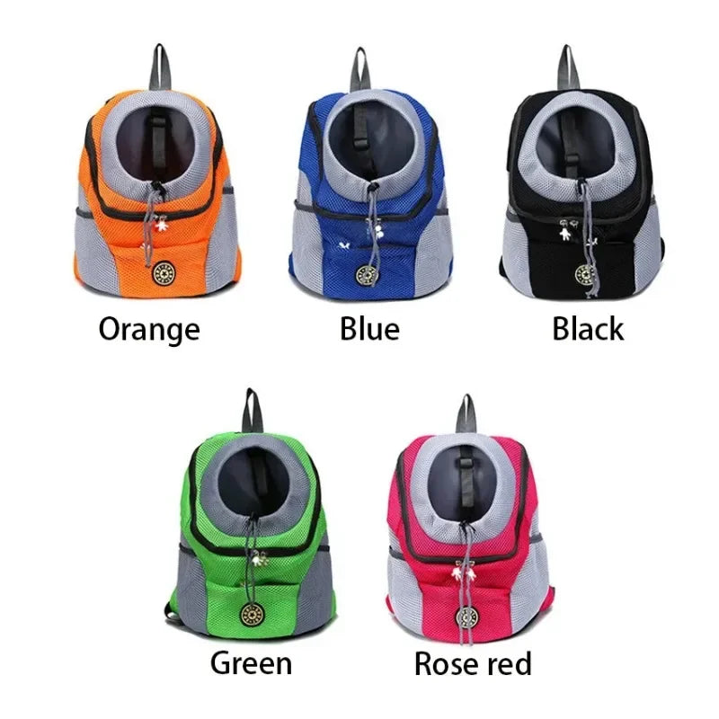 Pet Backpack for Small Medium Dogs Pet Dog Transport Backpack Travel Breathable Dog Carrier Puppy Carrier Pets Carrying Supplies