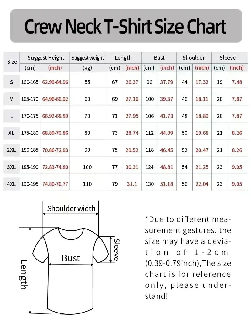 2025 Printed Crew Neck Short Sleeve T-Shirt Street Portrait Style T-Shirt Unisex T-Shirt Street Trend Y2K Style Hip Hop T-Shirt