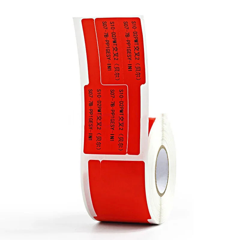 Wireless thermal label printer - suitable for printing product, address and price labels, ink-free, easy to use with smartphones