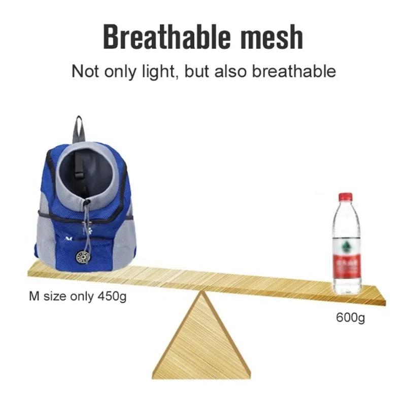 Pet Backpack for Small Medium Dogs Pet Dog Transport Backpack Travel Breathable Dog Carrier Puppy Carrier Pets Carrying Supplies