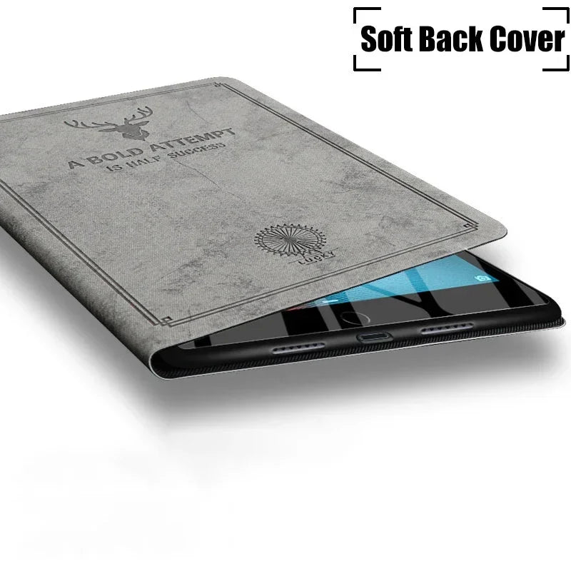 Premium Deer Head New Case for IPad Pro M5 11 13 inch Tablet Case For iPad A16 11 th Air 7 M3 11 13 " Funda Leather Tablet Cover