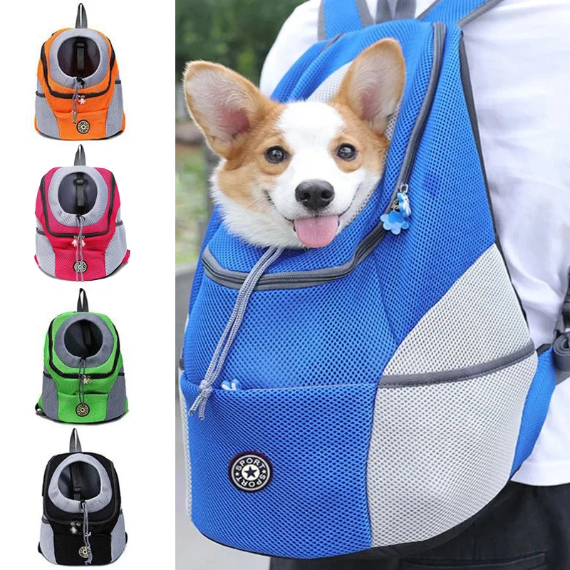 Pet Backpack for Small Medium Dogs Pet Dog Transport Backpack Travel Breathable Dog Carrier Puppy Carrier Pets Carrying Supplies