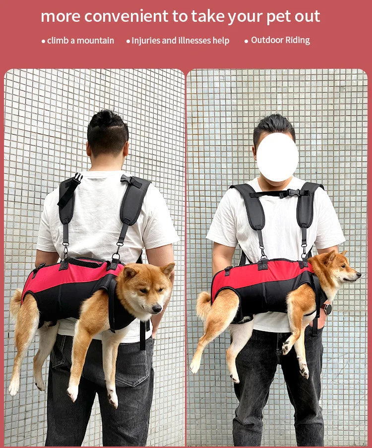 Pet Travel Backpack(3 sizes) Shoulder Carrier Outdoor Hiking Walking Durable Comfortable Oxford Fabric Dog/Cat Carrier