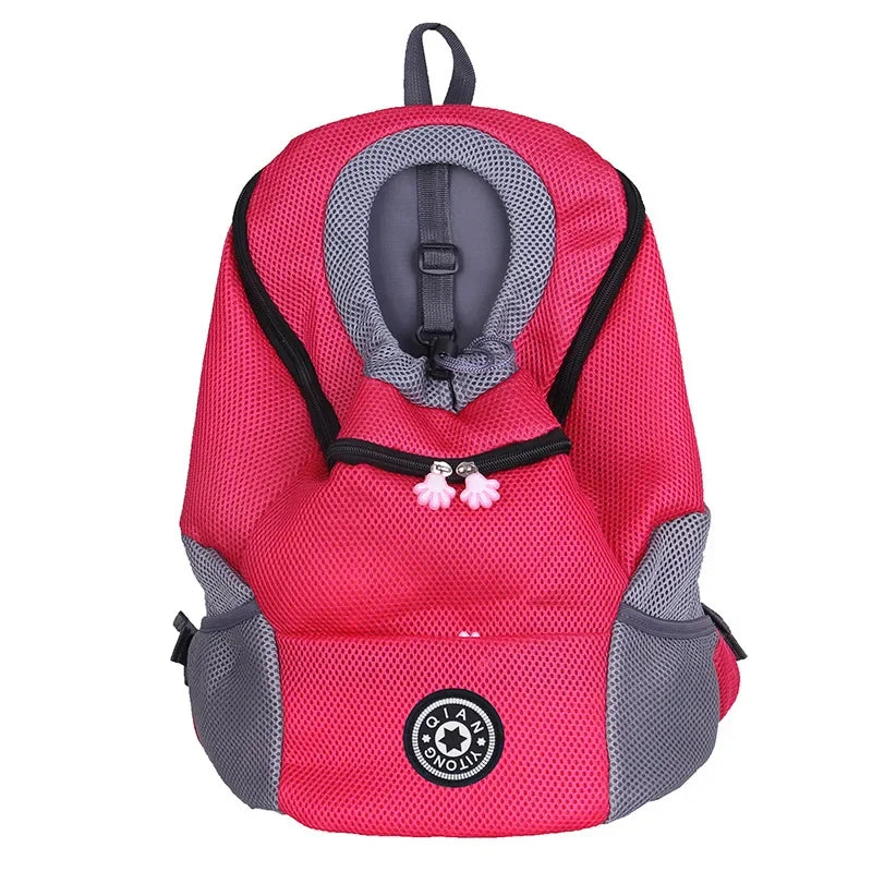 Pet Backpack Breathable Women's Backpack Chest Bag Dog Portable Travel Cat Bag Pet Supplies Cat Bag Small Pet Backpack