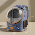 Portable cat, pet, and puppy backpack for outdoor use, lightweight and large capacity cat, small dog, space capsule, backpack