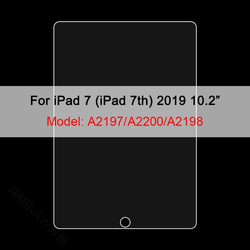 3pcs Tempered Glass For iPad 10 9 8 7 Air 5 4 3 Pro 11 12.9 2022 Screen Protector For iPad 10.2 9th 8th 7th Mini 6 5 Glass Film