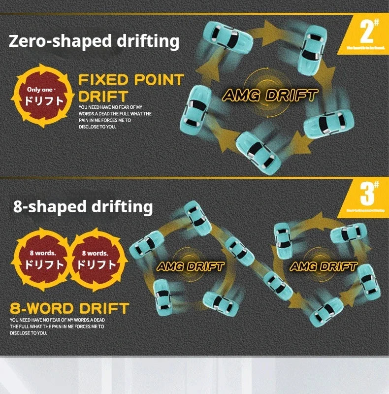 New 1:18 Adorable Mx-5 Miata Rx7 Rc Drift Car 2.4g Esp Gyro Flip-Up Light Full Scale Remote Control Toy Car Kid Adult Xmas Gift