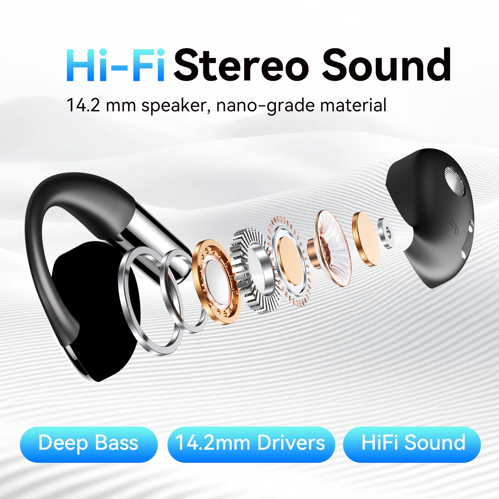 Language Translator Earbuds Supports 150 Language Online Real Time Voice Translator Device