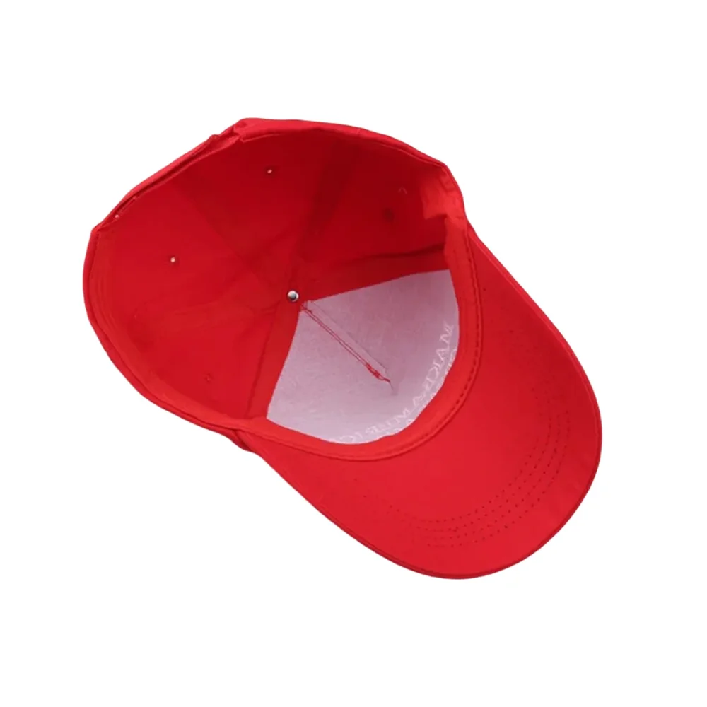 New Style Makes America Great Again Baseball Cap Solid Color Embroidered Sunshade and Sun Protection Cap Wholesale