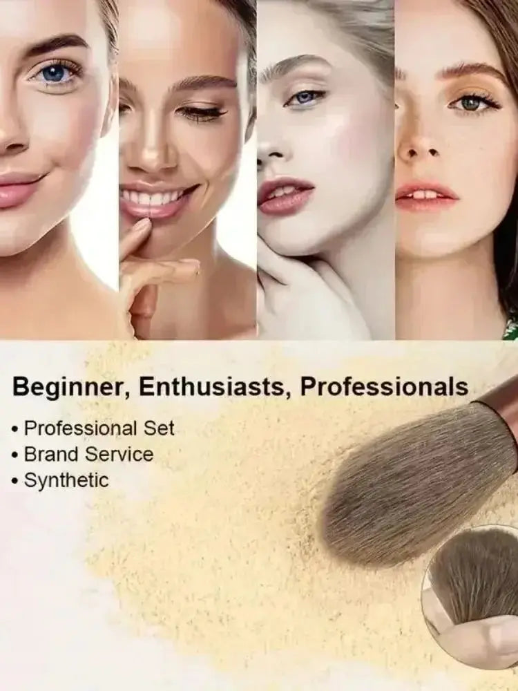 Makeup Brush Set Soft Fluffy Professiona Cosmetic Foundation Powder Eyeshadow Kabuki Blending Make Up Brush Beauty Tool Makeup