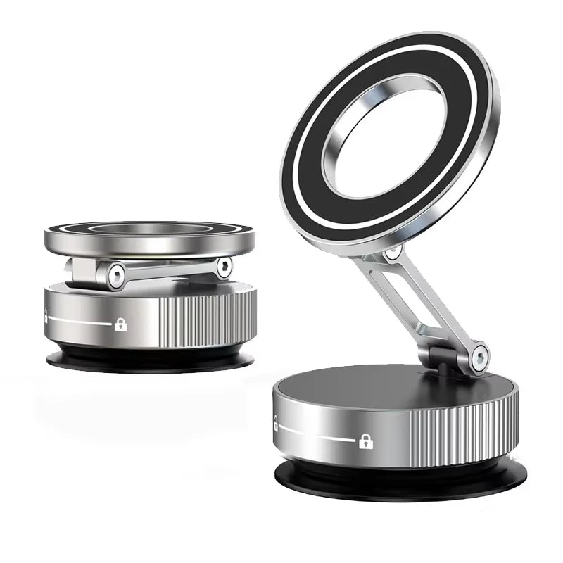 Super Strong Magnetic Phone Holder Foldable Design 360° Adjustable Vacuum Car Mount For Car Desk Bathroom Phone Holder Hot Selle