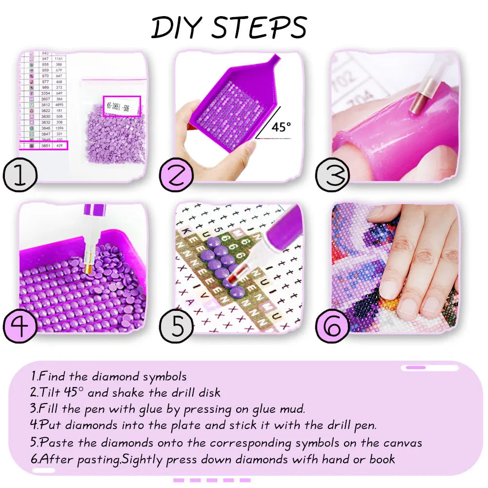 Huacan New Arrivals 2025 Diamond Painting Seaside Mountain Diamond Mosaic Landscape Complete Kit Craft kit