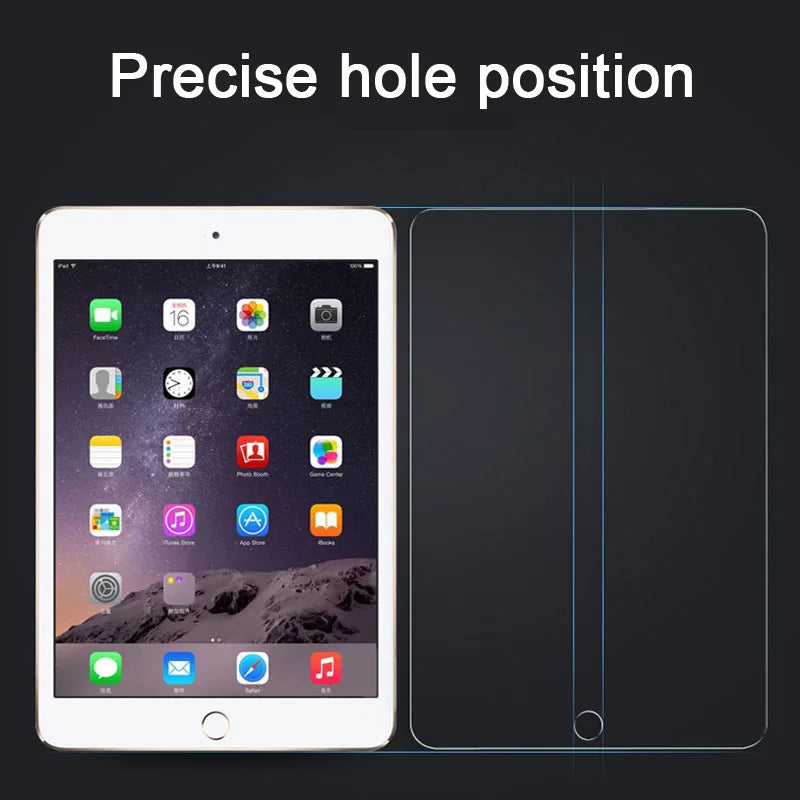 3pcs Tempered Glass For iPad 10 9 8 7 Air 5 4 3 Pro 11 12.9 2022 Screen Protector For iPad 10.2 9th 8th 7th Mini 6 5 Glass Film