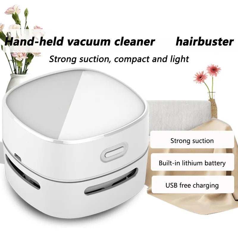 Handheld Desktop Vacuum Cleaner Mini Portable Table Dust Vacuum Table Sweeper Desktop Keyboard Cleaning Tools For Home 2025 New
