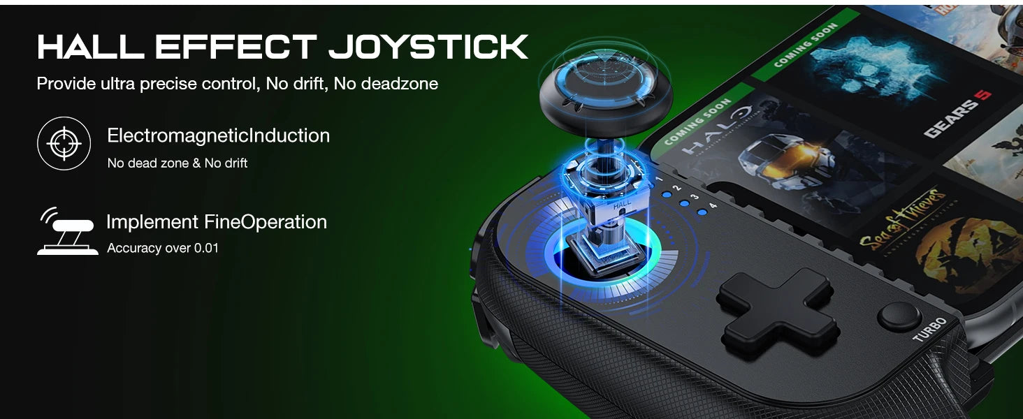 BEBONCOOL MC100 Gamepad Telescopic For Apple IOS Android PUBG COD Stretch Wireless Bluetooth Phone Game Controller Joystick