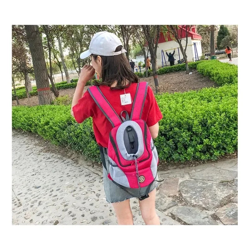 Pet Backpack for Small Medium Dogs Pet Dog Transport Backpack Travel Breathable Dog Carrier Puppy Carrier Pets Carrying Supplies