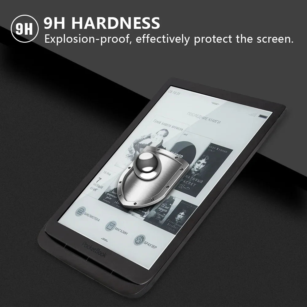 Tempered Glass Screen Protector for Pocketbook 740 InkPad 3/InkPad 3 Pro/Pocketbook InkPad 3 Color - HD tempered film (2 Pack)