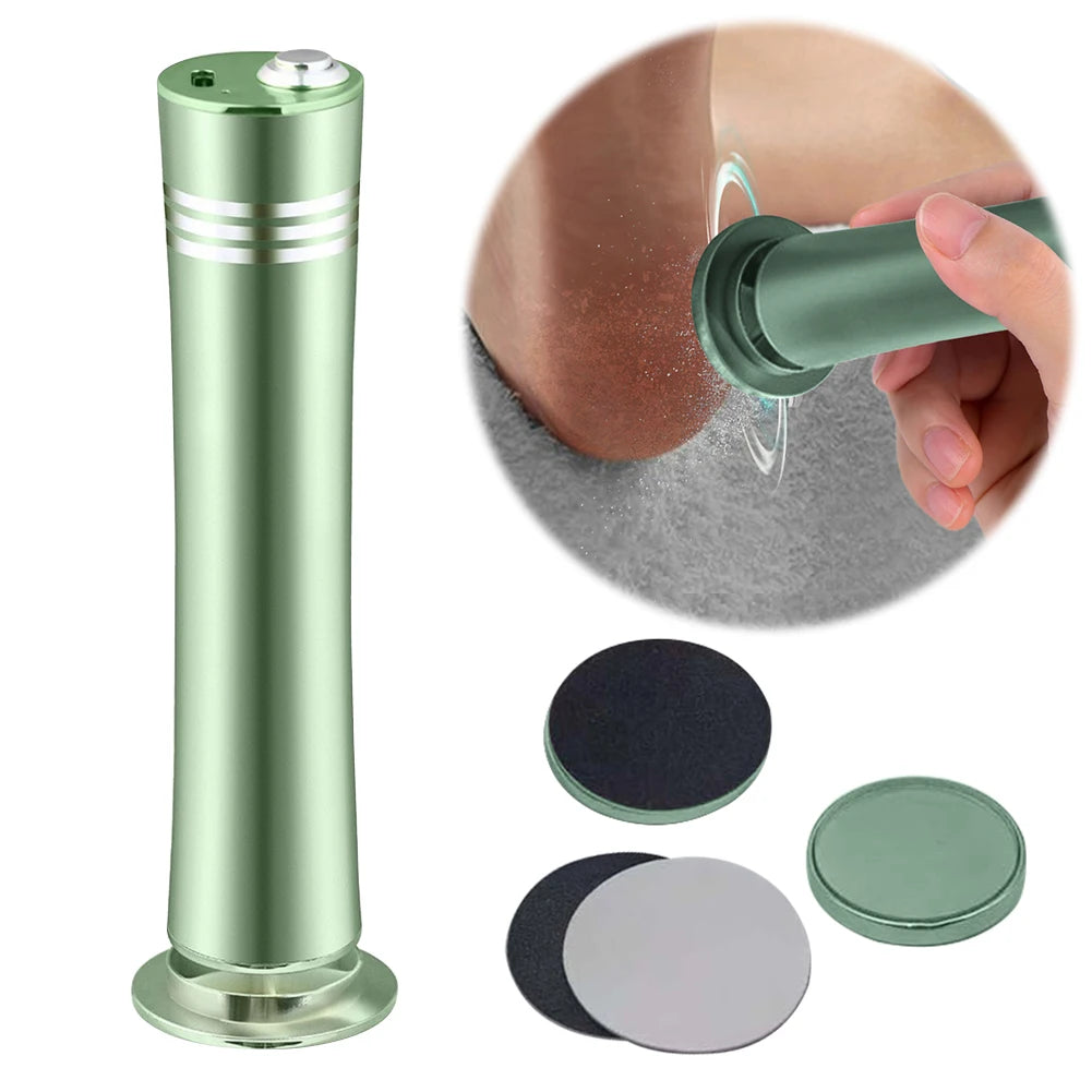 Callus Remover Electric Pedicure Foot Calus Remover Tool Professional Aluminum Callus Remover for Dead Skin and Calluses