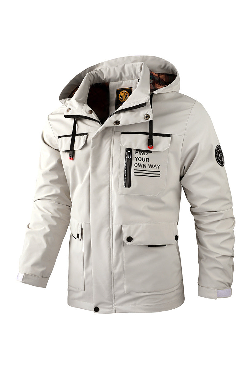 [Casual Windbreaker] Lightweight Men's Fashion Casual Windbreaker Jacket | Spring and Autumn Outdoor
