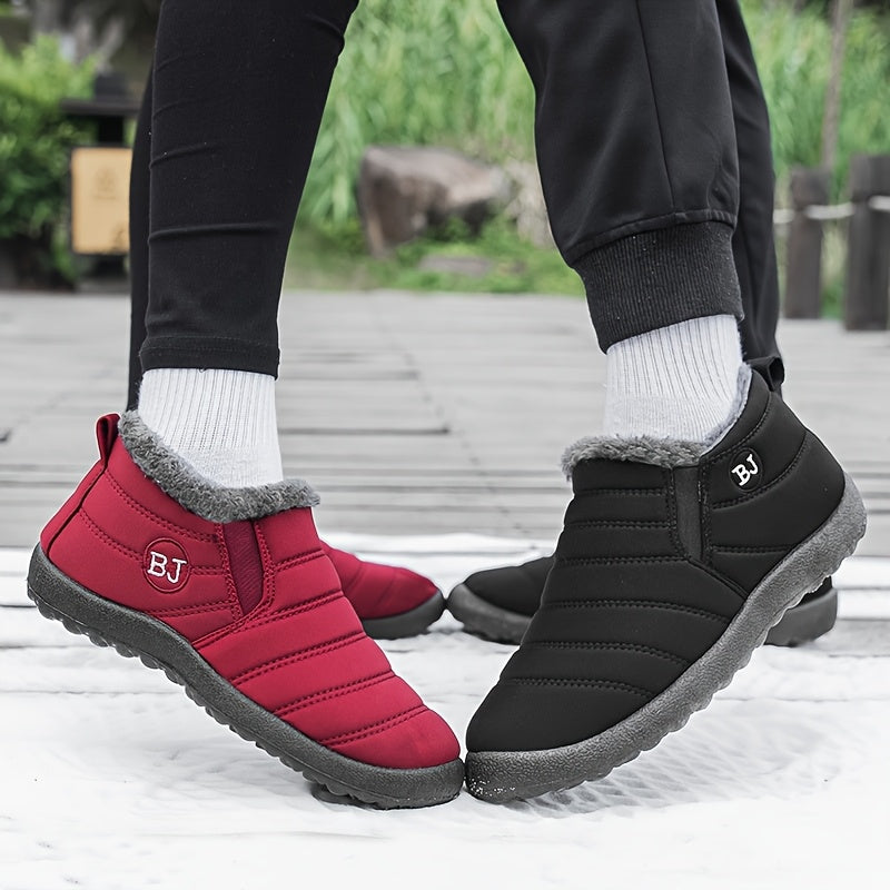 Women Winter Boots Slip On Winter Shoes For Women Ankle Boots Female Snow Boots