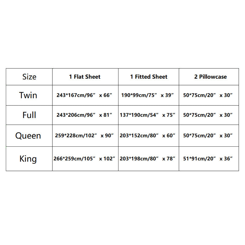 4pcs Satin Bed Sheet Four-Piece Set Includes One Fitted Sheet, One Flat Sheet, And Two Pillowcases. Pillowcases Do Not Include Inserts. Solid Colors Showcase Simple Elegance. The Simple Style Is Classic And Timeless. Polyeste