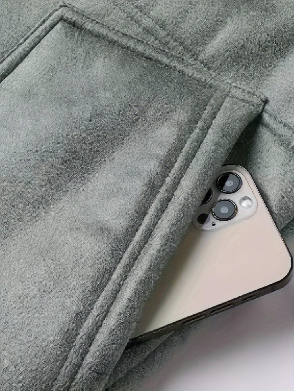 Men's -Lined Hooded Vest, Thickened and -Lined, Fashionable Windproof Warm Jacket