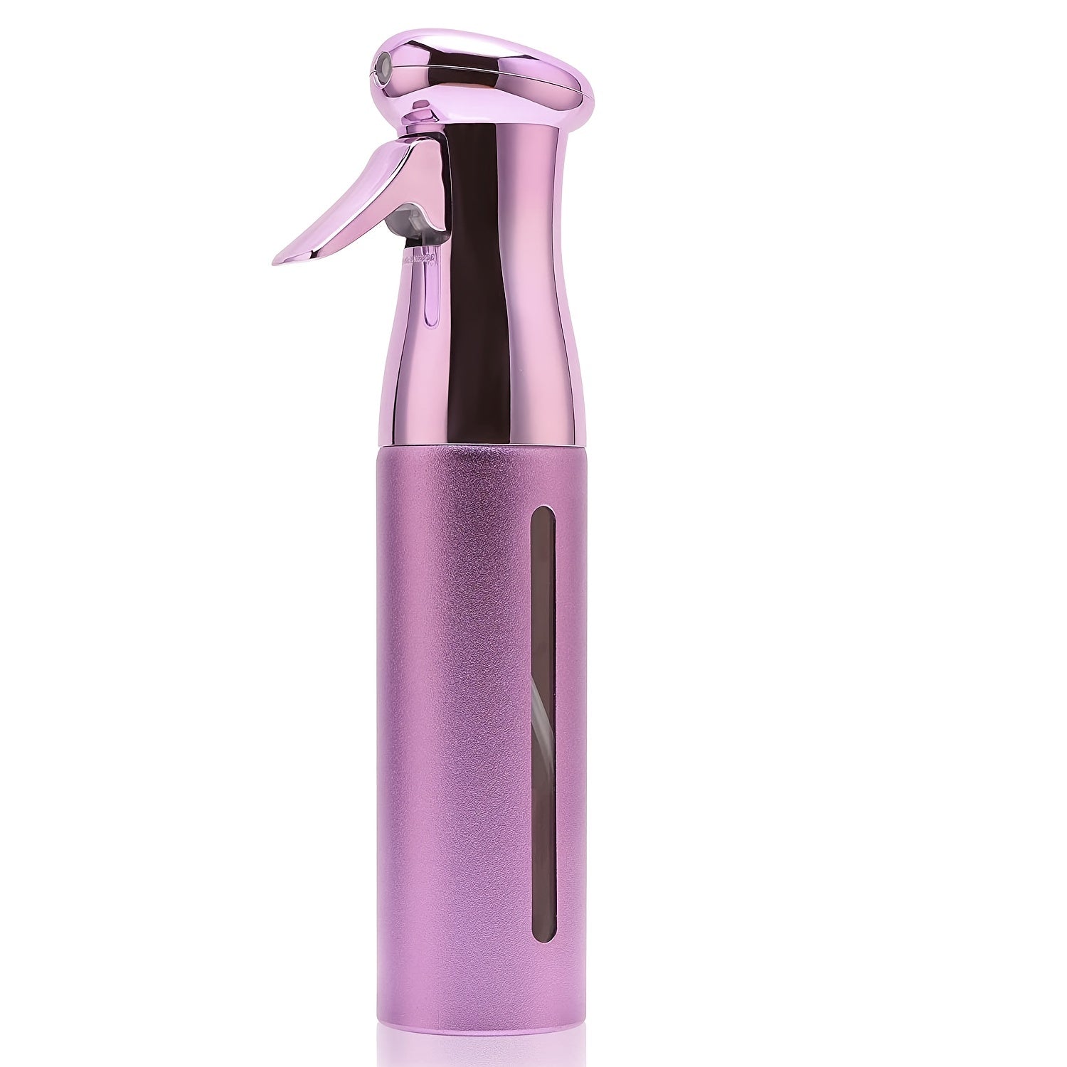1pcs 300ml Electroplating Continuous Spray Bottle Automatic High-pressure Spray Bottle Hairdressing Alcohol Disinfection Spray Bottle